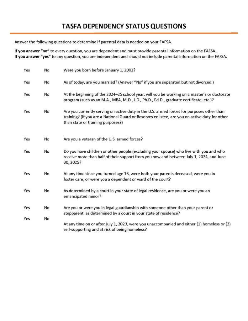 CC TASFA checklist 24 25 Page 2